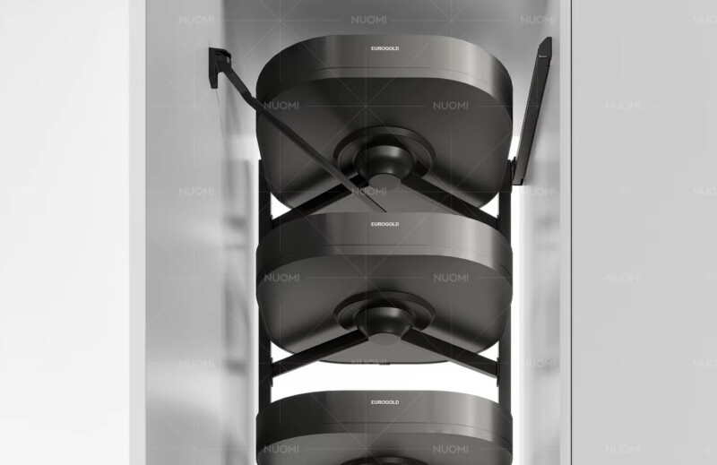 TỦ ĐỒ KHÔ 6 TẦNG XOAY ÂM TỦ NHÔM ANODE CAO CẤP EUROGOLD EUM6L60XG - tu do kho eurogold eum6l60xg 4