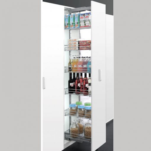 Tủ kho inox nan 4 tầng cánh rút Eurogold EG90440S