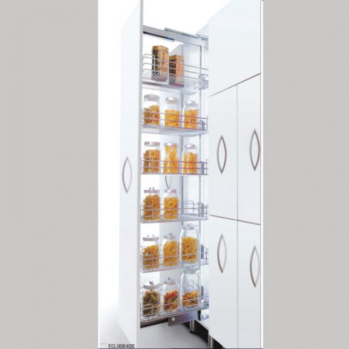 Tủ kho inox nan 6 tầng cánh rút Eurogold EG90640S