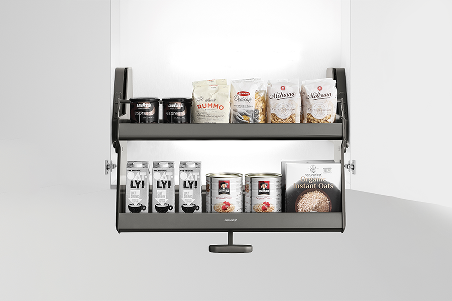 GIÁ NÂNG HẠ 2 TẦNG TITANIUM GRANDX XL.90T 90CM