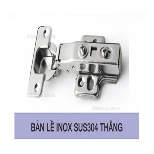 Bản lề thẳng inox 304 Eurogold WP01