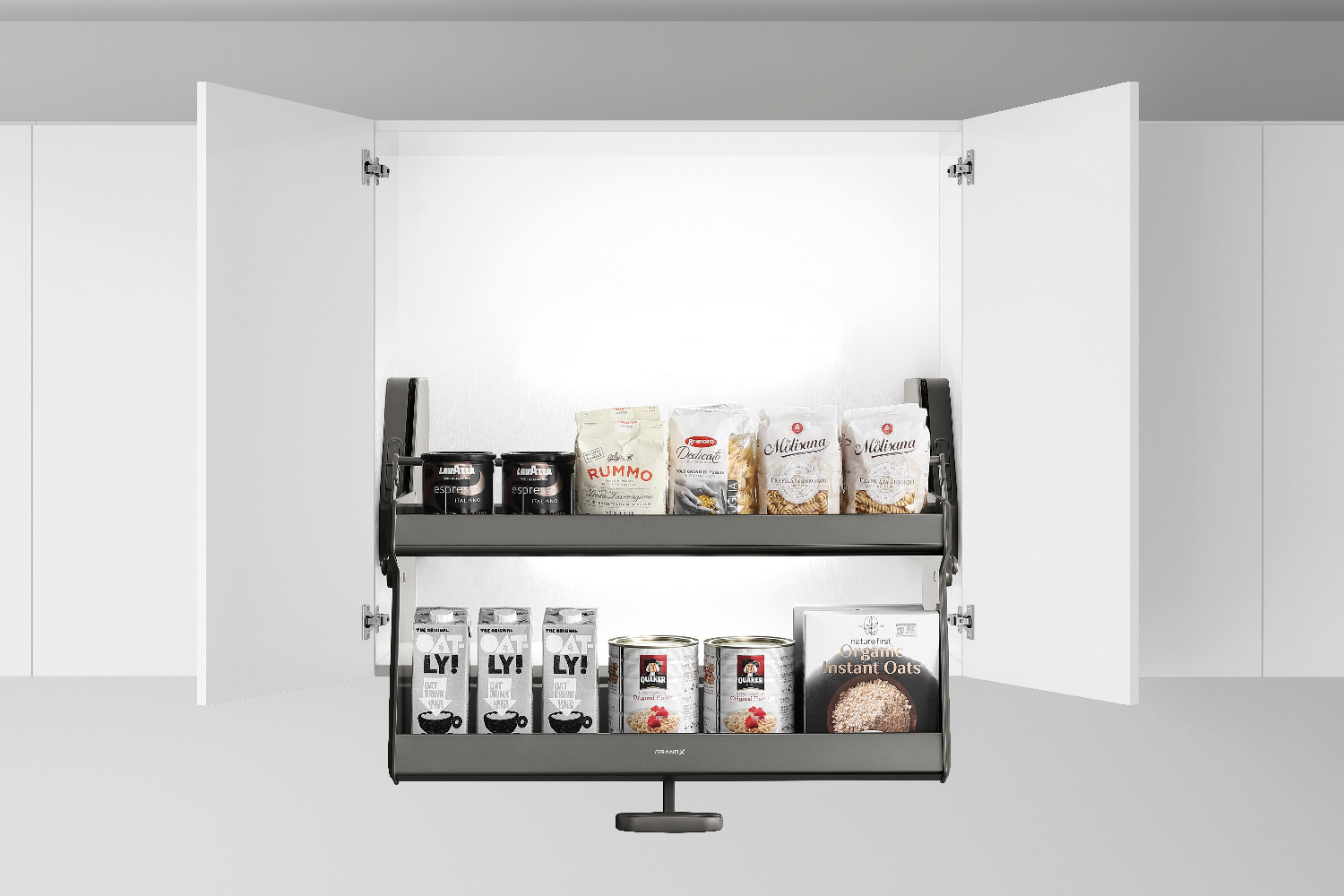 GIÁ NÂNG HẠ 2 TẦNG GRANDX TITANIUM GRANDX XL.80T 80CM