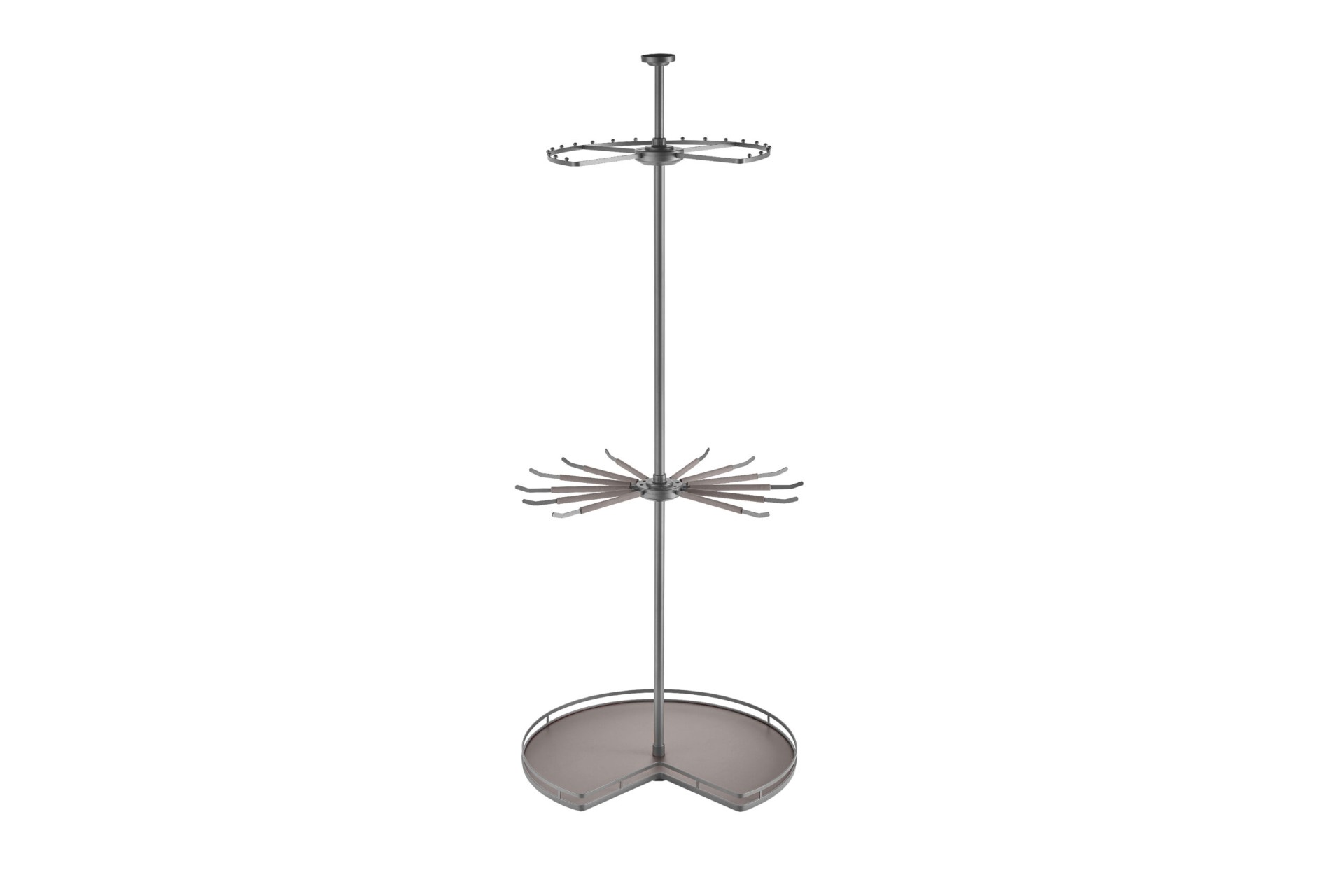 KỆ XOAY GÓC TỦ QUẦN ÁO 270° 3 TẦNG GRANDX XM.270C - xm 270c scaled 1