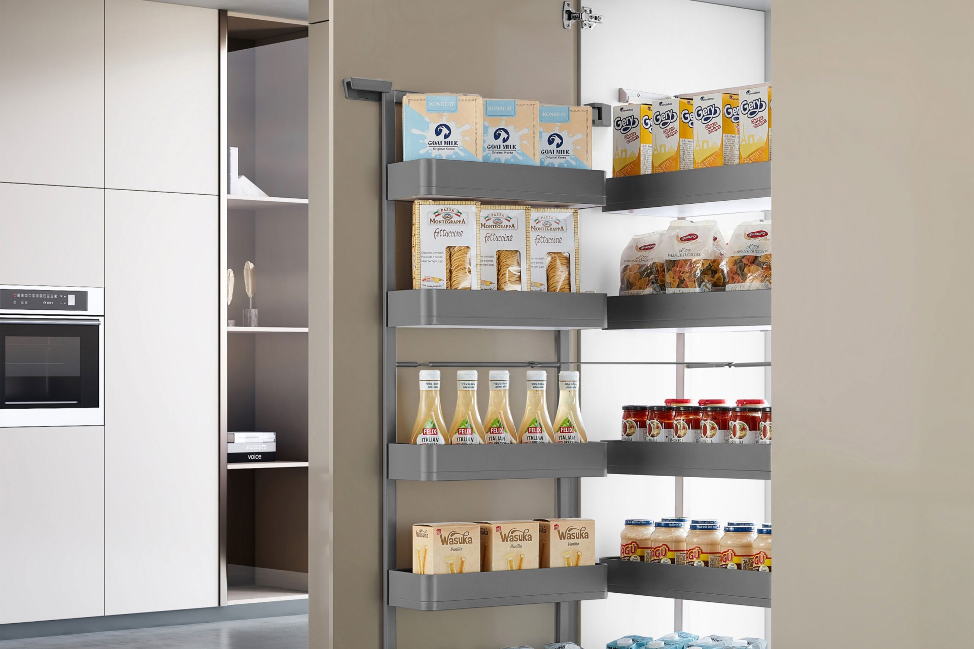 TỦ ĐỒ KHÔ CÁNH MỞ TITANIUM GRANDX XPR.450T 45CM