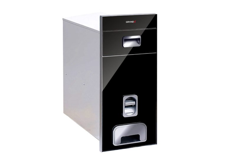 THÙNG GẠO MẶT KÍNH CƯỜNG LỰC GRANDX XR.G301B 30CM - xr g301b 1 scaled 1