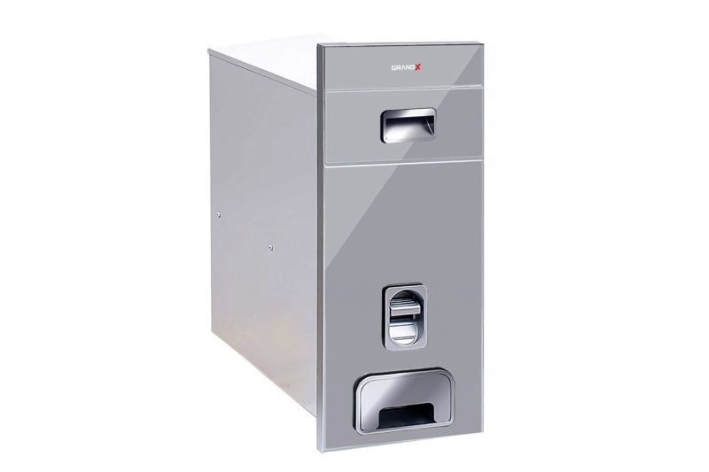 THÙNG GẠO MẶT KÍNH CƯỜNG LỰC GRANDX XR.G301M 30CM - xr g301m scaled 2