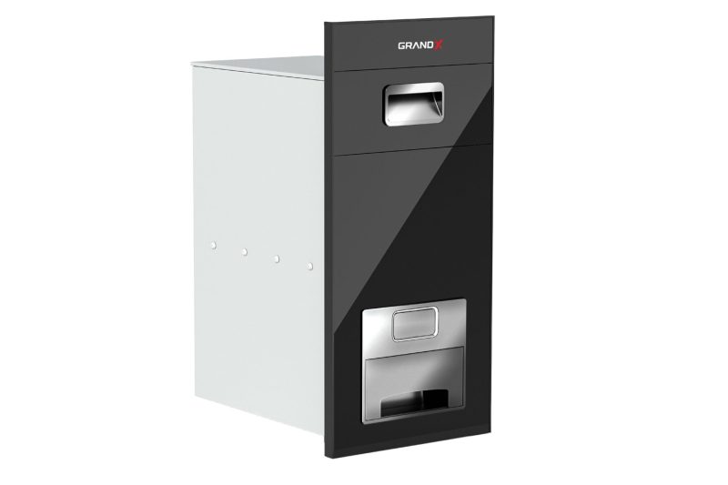 THÙNG GẠO MẶT KÍNH NÚT NHẤN GRANDX XR.G302B 30CM - xr g302b scaled 2