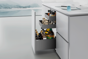 GIÁ GIA VỊ 3 TẦNG ĐỘC LẬP TITANIUM GRANDX XS.40MT 40CM - xs