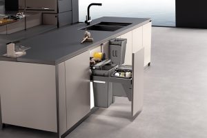 THÙNG RÁC ĐÔI CÁNH KÉO ÂM TỦ GRANDX XW.D30 30CM 30CM - xw d30 d40 phoi canh 1
