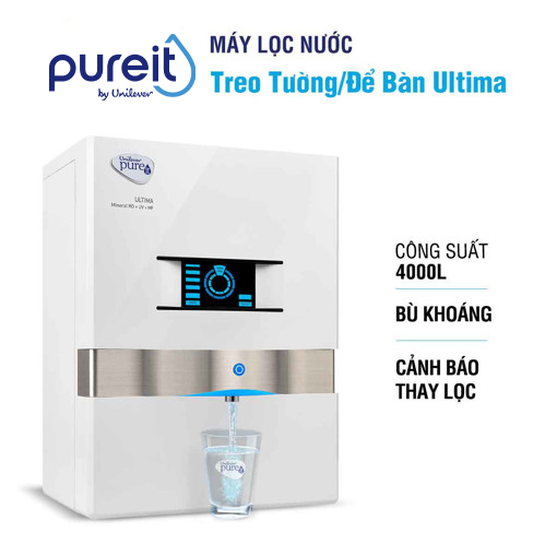 MÁY LỌC NƯỚC PUREIT ULTIMA TRẮNG TREO TƯỜNG ĐỂ BÀN - 0 hero image ultima white