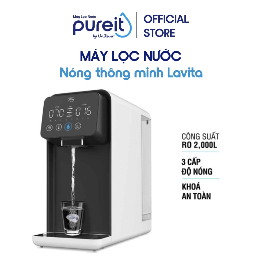 MÁY LỌC NƯỚC PUREIT LAVITA CR5240 3 CHẾ ĐỘ NÓNG - 0 hi 1 2