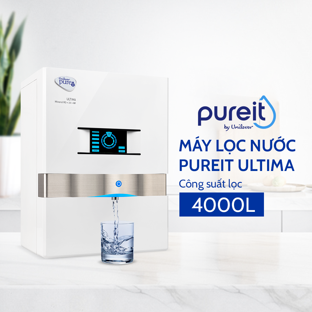 MÁY LỌC NƯỚC PUREIT ULTIMA TRẮNG TREO TƯỜNG ĐỂ BÀN - 1 1 1