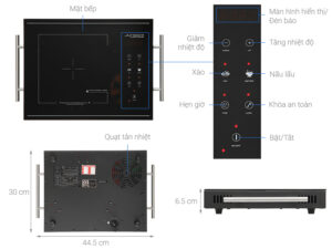 BẾP HỒNG NGOẠI JUNGER MT-21 - 1.BẾP HỒNG NGOẠI JUNGER MT 21