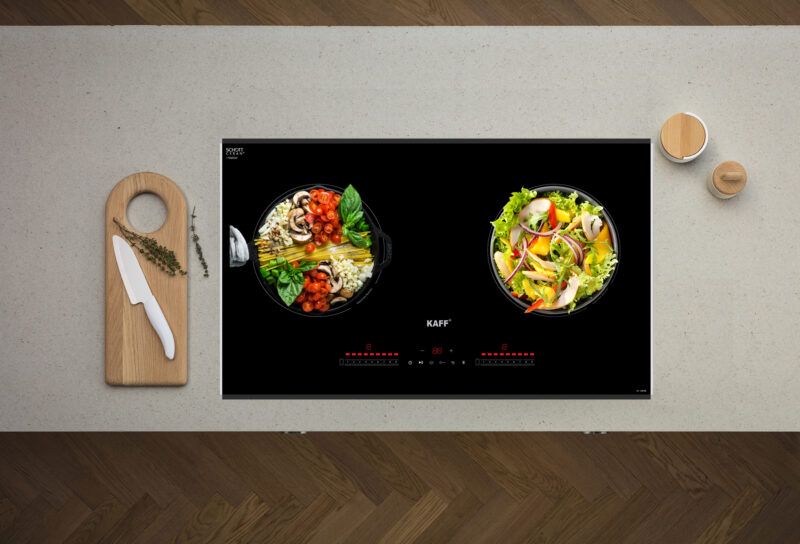 BẾP TỪ ĐÔI KAFF KF-IH870Z - 10 12