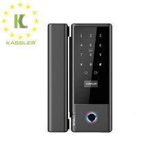 HÌNH ẢNH THỰC TẾ CỦA KHÓA ĐIỆN TỬ CỬA KÍNH KASSLER KL 569 APP