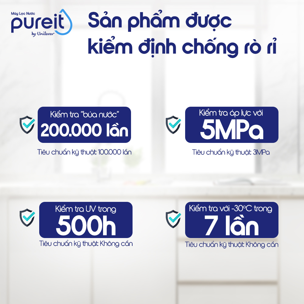 LỌC THÔ TRONG SUỐT ÂM TỦ BẾP PUREIT - 12