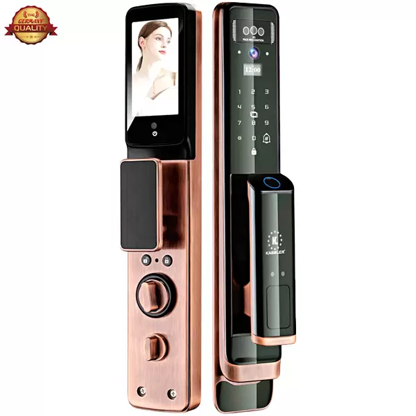 KHOÁ CỬA VÂN TAY KASSLER KL 838 RED BRONZE APP WIFI - 14