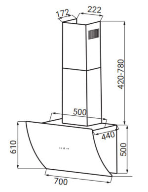MÁY HÚT MÙI KAFF KF-70LH - 15 21