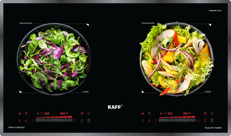 BẾP TỪ ĐÔI KAFF KF-IG600II - 15 6