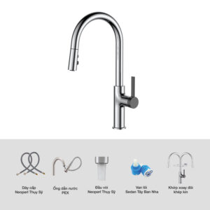 VÒI RỬA CHÉN KLUGER KLF0005C