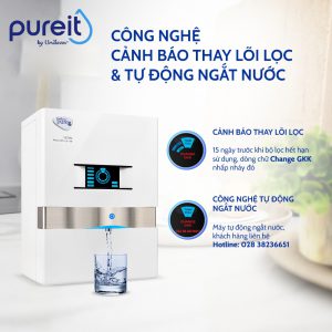 MÁY LỌC NƯỚC PUREIT ULTIMA TRẮNG TREO TƯỜNG ĐỂ BÀN