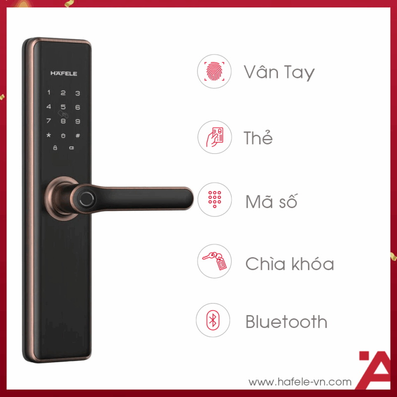 KHÓA ĐIỆN TỬ HAFELE DL7600 MÀU ĐỒNG 912.20.238 (ĐÃ BAO GỒM PIN) - 1709609852 anh1 khoa dien tu hafele 912 20 238