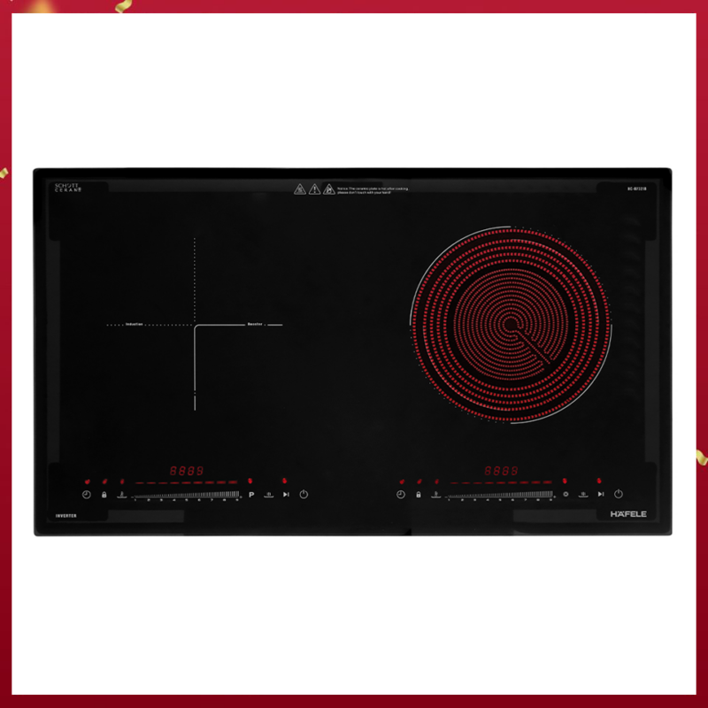 BẾP ĐIỆN TỪ KẾT HỢP 2 VÙNG NẤU HAFELE HC-H7321B (536.61.856)