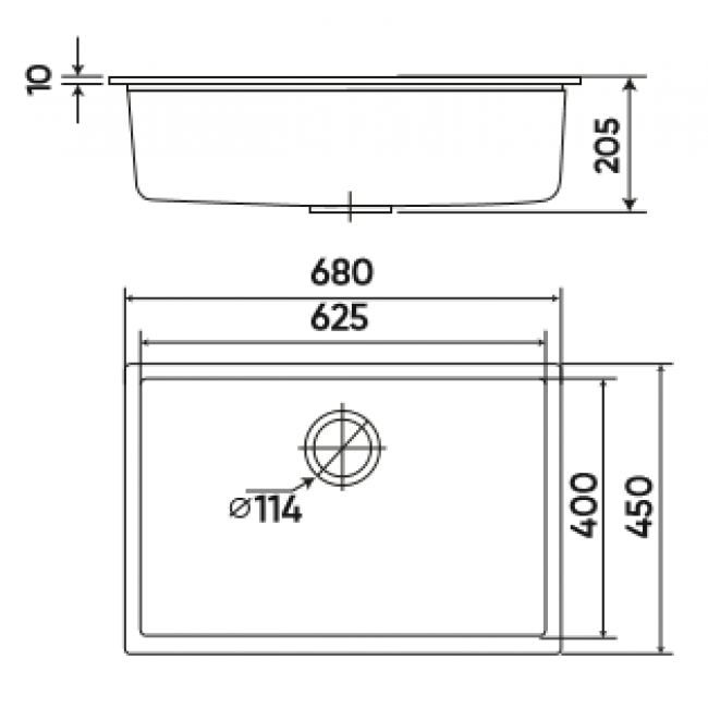 Chậu rửa KAFF GRANITE KF-MONDX-6845 - 19 650x650 3