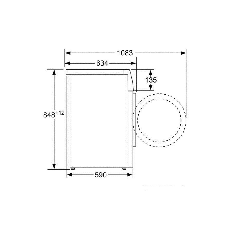Máy giặt quần áo Bosch WAT24160SG - 19aa