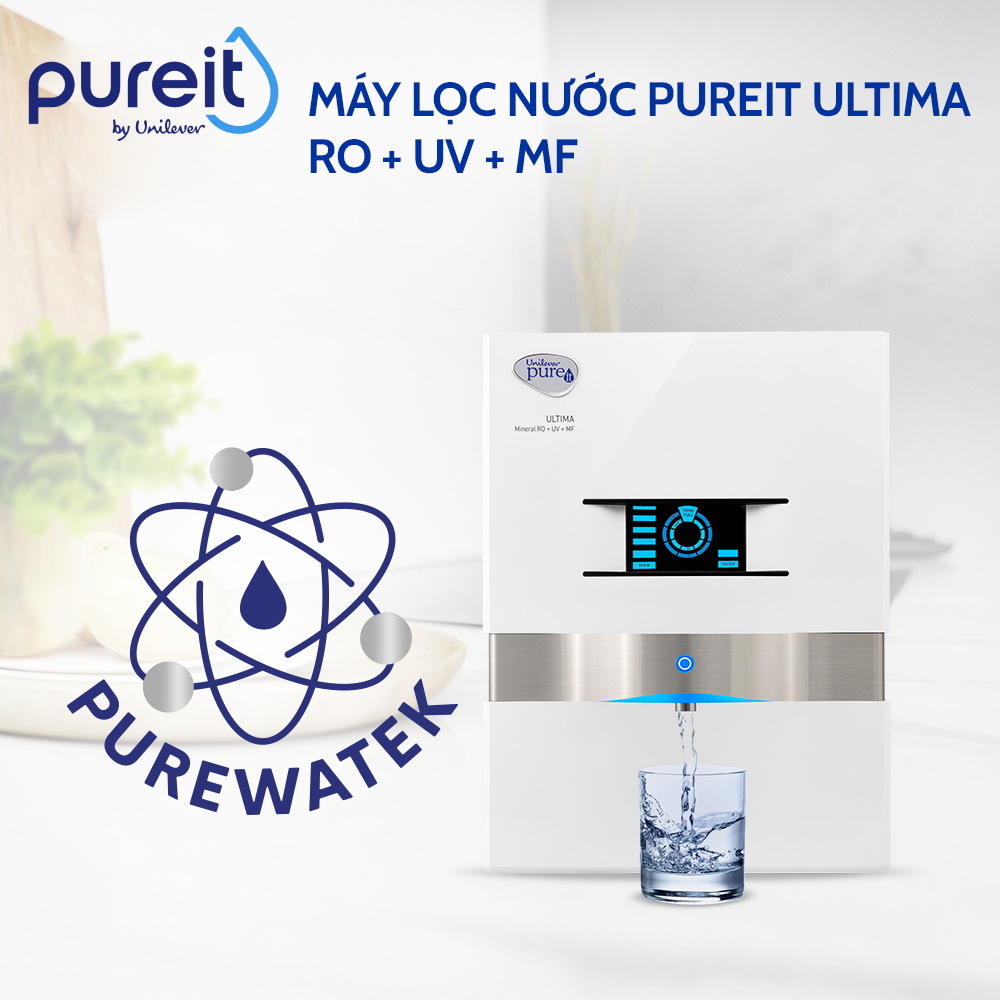 MÁY LỌC NƯỚC PUREIT ULTIMA TRẮNG TREO TƯỜNG ĐỂ BÀN - 2 1 1