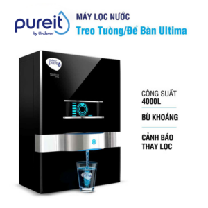 MÁY LỌC NƯỚC PUREIT ULTIMA ĐEN TREO TƯỜNG ĐỂ BÀN