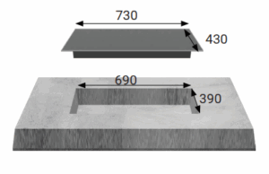 BẾP TỪ ĐÔI KAFF KF-HMG5II - 25 2