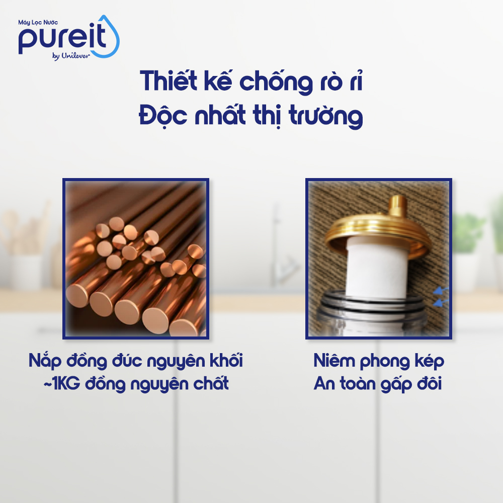 LỌC THÔ TRONG SUỐT ÂM TỦ BẾP PUREIT - 26