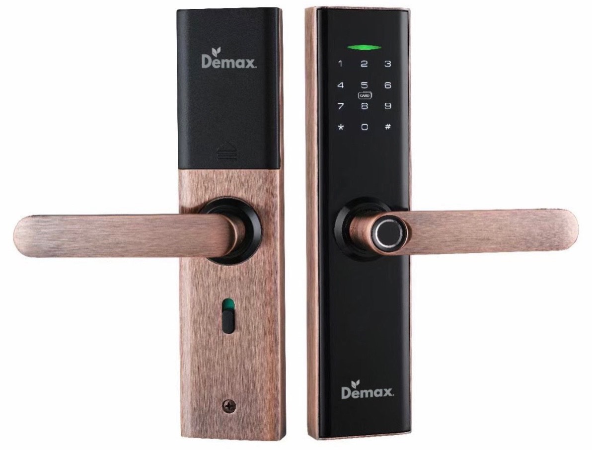 KHÓA CỬA VÂN TAY APP WIFI DEMAX SL266 AC