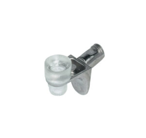 Chốt đỡ kệ kính Hafele, lắp nhấn vào lỗ khoan Ø5 mm