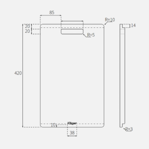 KÍCH THƯỚC THỚT GỖ TRE KLUGER KCB 105W