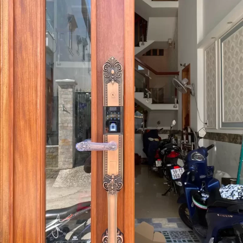 KHOÁ VÂN TAY TÂN CỔ KASSLER KL 979 R TIÊU CHUẨN CHỐNG NƯỚC - 30 1