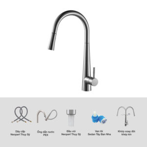 VÒI RỬA CHÉN KLUGER KLF0009S