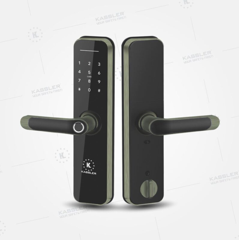 KHOÁ VÂN TAY KASSLER KL 668 GREEN BRONZE APP WIFI REMOTE