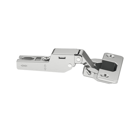Bản lề Hafele Metalla A 110° tiêu chuẩn không giảm chấn - Lắp trùm nửa - 311 88