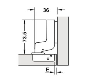 Bản lề Hafele Metalla SM 110° Tiêu chuẩn - Lắp lọt lòng - 315 11 752 dimd 457x431 crop center