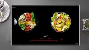 BẾP TỪ ĐÔI KAFF KF-HID7348II - 33 5