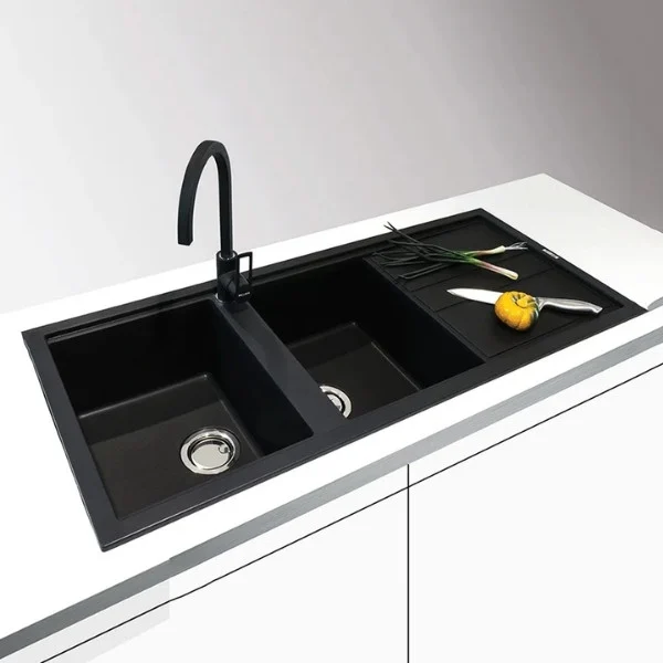 CHẬU ĐÁ MALLOCA NERO K-50040