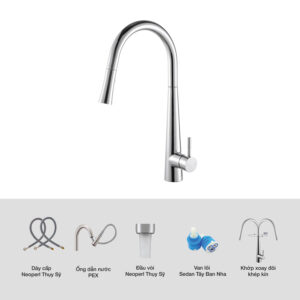 VÒI RỬA CHÉN KLUGER KLF0009C