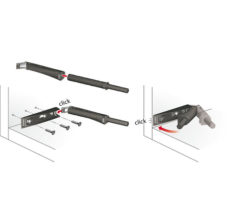 Nêm nhấn Hafele phiên bản dài - 356 12
