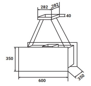 MÁY HÚT MÙI ĐỘC LẬP KAFF KF-IS606HG - 36 9
