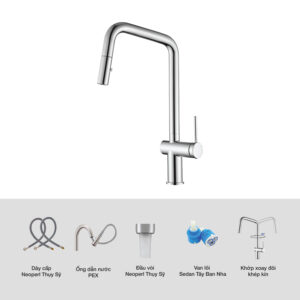 VÒI RỬA CHÉN KLUGER KLF0019C