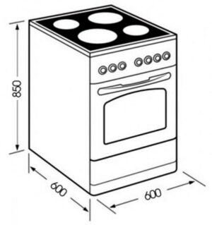 BẾP TỪ LIỀN LÒ KAFF KF-IK60850 - 4 11