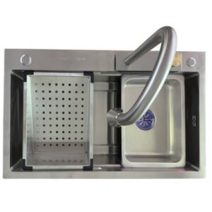 CHẬU RỬA LIỀN VÒI THÁC NƯỚC KAFF KF-UM7546S