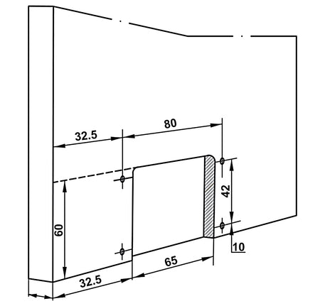 Bộ phụ kiện Hafele không bao gồm ray - SLIDO CLASSIC 50 IF - 401 30